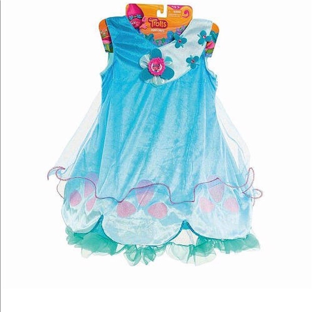 Trolls Princess Poppy Dress